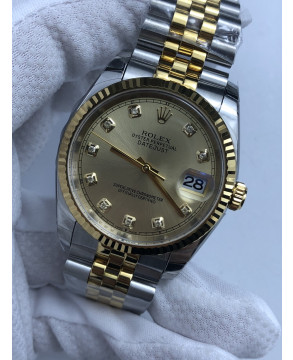 NO.135 (초특가)상품당 마지막1개씩!! DJ공장 롤렉스 데이저스트 36미리 콤비10p 쥬빌레