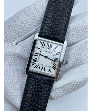 (준비완료/특급배송)NO.2809/ K11공장 까르띠에 탱크솔로 27MM 악어가죽