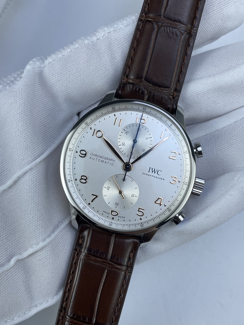 (준비완료/특급배송)NO.3019/ZF공장 V3 IWC IW3716 포루트기저 화이트다이얼 골드핸즈 가죽